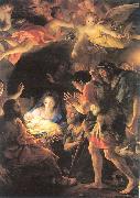 MENGS, Anton Raphael The Adoration of the Shepherds oil painting